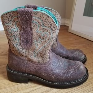 Ariat Fatbaby Heritage Harmony Western Boots Size 8